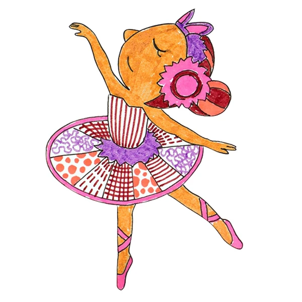 FABER-CASTELL SET 33 MARKERS CONNECTOR BALLERINA