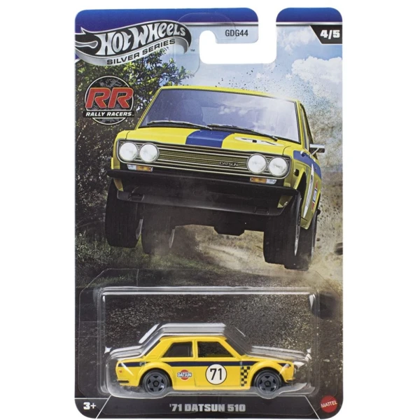 HOT WHEELS SILVER SERIES ΑΥΤΟΚΙΝΗΤΑΚΙΑ INTERNATIONAL RALLY - 5 ΣΧΕΔΙΑ