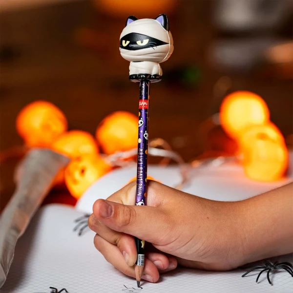 LEGAMI SQUEEZIES PEN WITH SQUISHY FIGURE KITTY MUMMY