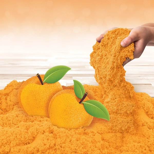 KINETIC SAND ΑΡΩΜΑΤΑ ΦΡΟΥΤΩΝ - 4 ΧΡΩΜΑΤΑ