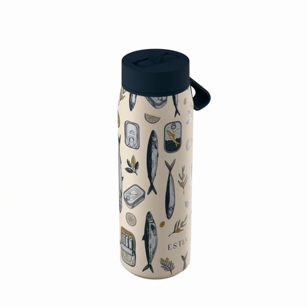ESTIA HOME ART THERMOS PULSE SAVE THE AEGEAN 500ml SALT LIFE