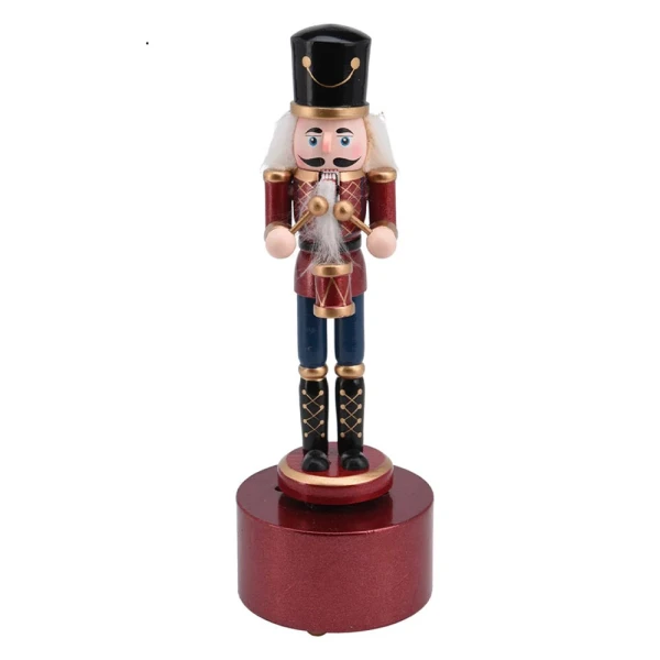 MUSIC BOX NUTCRACKER CAROUSEL 8X22 cm - 3 DESIGNS