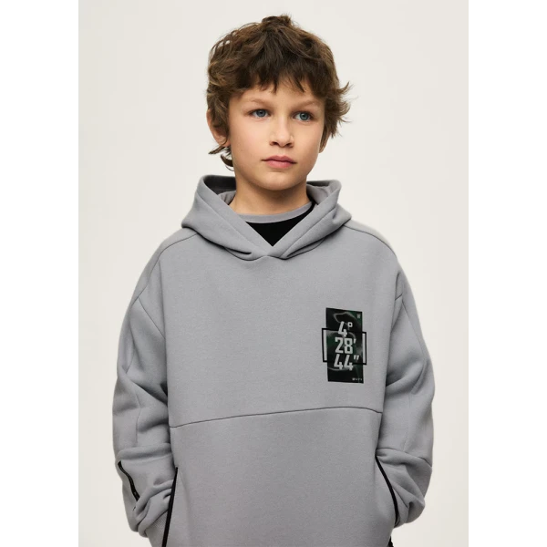 MAYORAL FLEECE ZIPPER  GREY