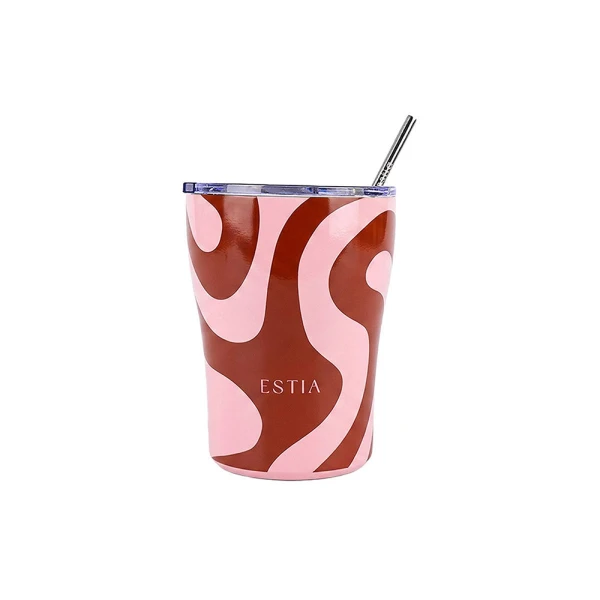 ESTIA HOME ART ΚΟΥΠΑ ΚΑΦΕ 350ml - CORAL WAVES