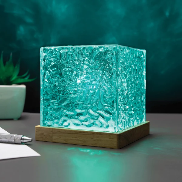 THE SOURCE NORTHERN LIGHT PROJECTOR CUBE LAMP