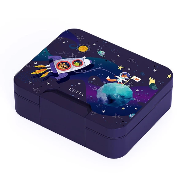 LUNCH BOX SAVE THE AEGEAN 1560ml 4 REMOVABLE COMPARTMENTS SOLAR JUMB