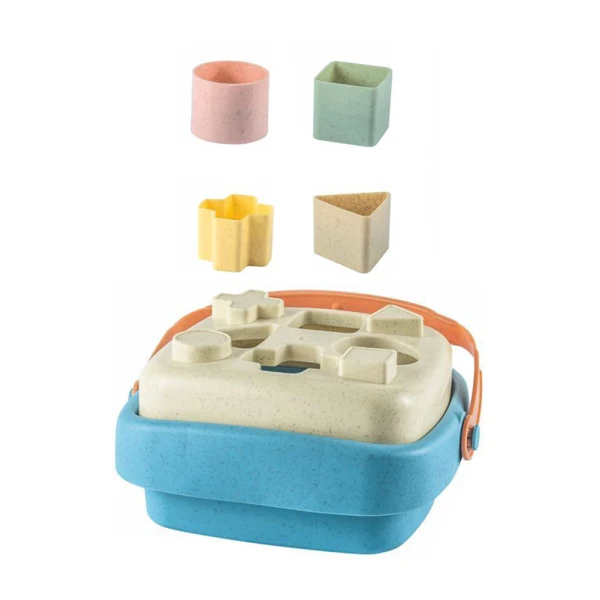 EDUCATIONAL SHAPE-SORTING CASE 13 pcs.