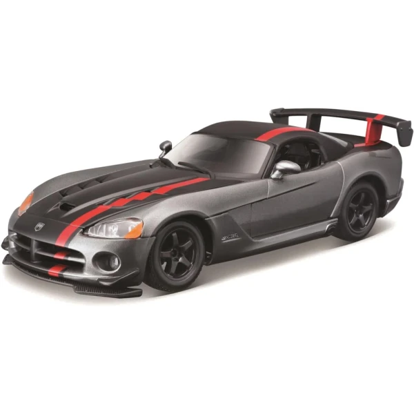 BBURAGO 1:24 DODGE VIPER SRT10 ACR GREY