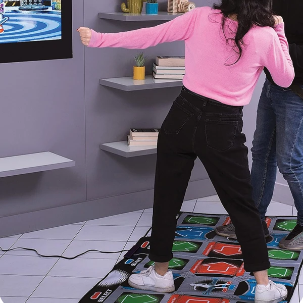 THE SOURCE 2 PLAYER DANCE MAT WITH 9 GAMES & 110 SONGS