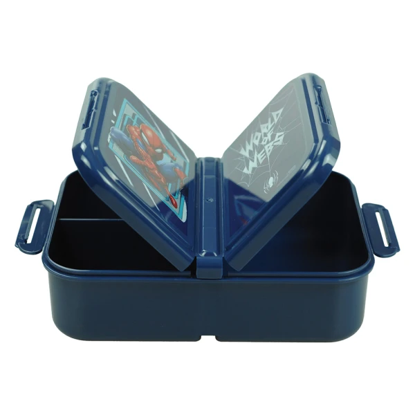 3-COMPARTMENT LUNCH BOX SPIDERMAN