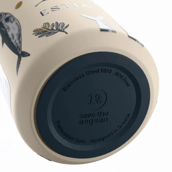 ESTIA HOME ART ΘΕΡΜΟΣ FLOW SAVE THE AEGEAN 500ml SALT LIFE