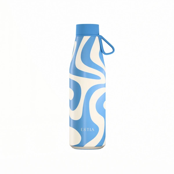 ESTIA HOME ART ΘΕΡΜΟΣ FLOW SAVE THE AEGEAN 500ml OCEAN WAVES