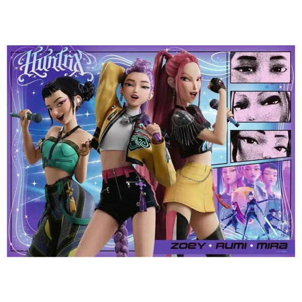 RAVENSBURGER ΠΑΖΛ 100XXL τεμ. K-POP DEMON HUNTERS HUNTRIX