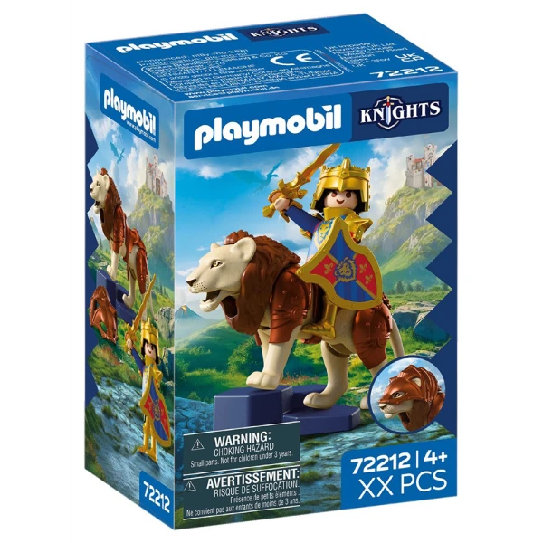 PLAYMOBIL KNIGHTS ΧΡΥΣΟΣ ΙΠΠΟΤΗΣ ΜΕ ΛΙΟΝΤΑΡΙ