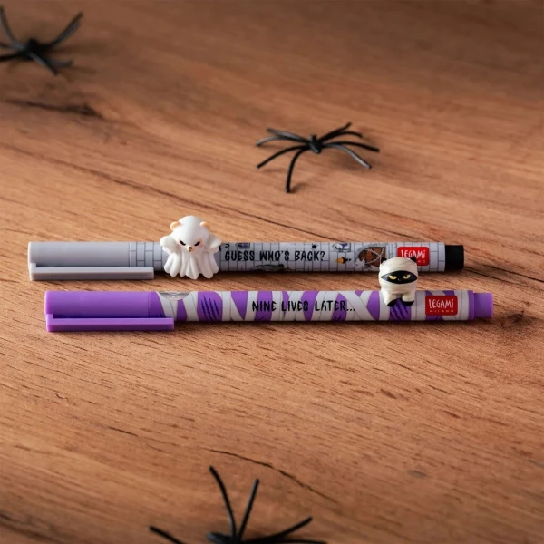 LEGAMI ΣΕΤ ΜΕ 2 ΣΒΗΝΟΜΕΝΑ ΣΤΥΛΟ GEL HALLOWEEN TRICK OR TREAT