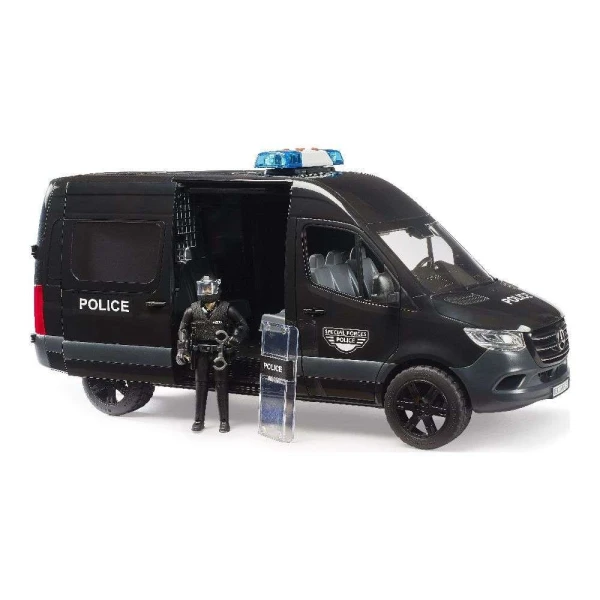 BRUDER MERCEDES-BENZ SPRINTER SPECIAL FORCES POLICE VEHICLE