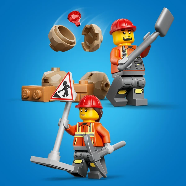 LEGO® CITY GREAT VEHICLES ΚΙΤΡΙΝΟΣ ΕΚΣΚΑΦΕΑΣ-ΦΟΡΤΩΤΗΣ