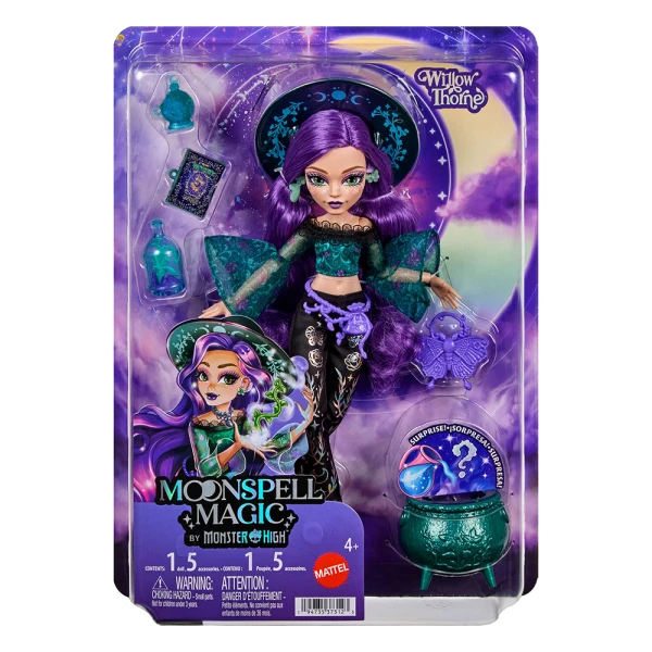 MONSTER HIGH MOONSPELL MAGIC DOLL WILLOW