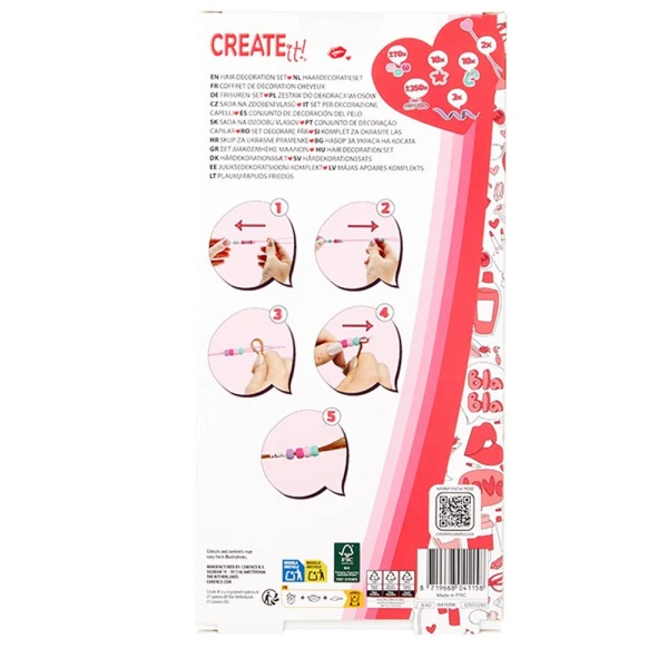 CREATE IT! ΣΕΤ ΜΑΛΛΙΩΝ DIY