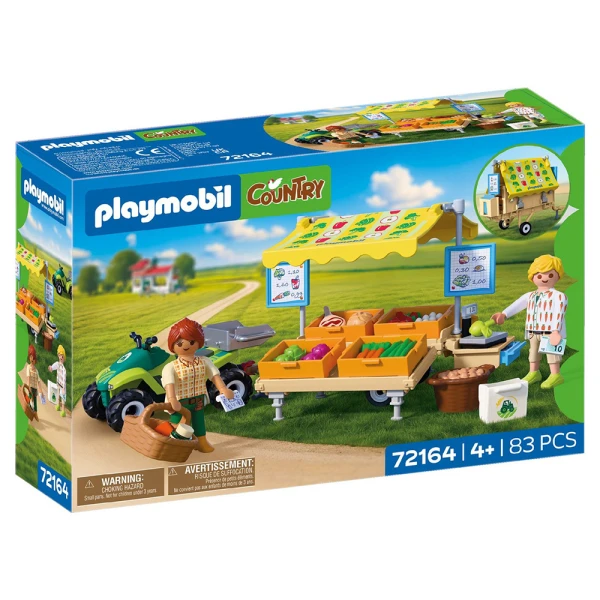 PLAYMOBIL COUNTRY ΥΠΑΙΘΡΙΟΣ ΠΑΓΚΟΣ ΛΑΧΑΝΙΚΩΝ