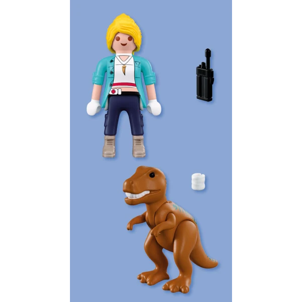 PLAYMOBIL DUO PACK ΕΞΕΡΕΥΝΗΤΡΙΑ ΚΑΙ T-REX