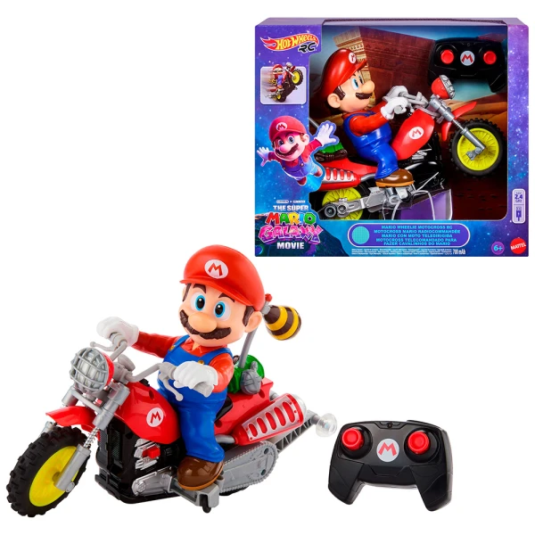 HOT WHEELS SUPER MARIO GALAXY – REMOTE CONTROL MOTORCYCLE
