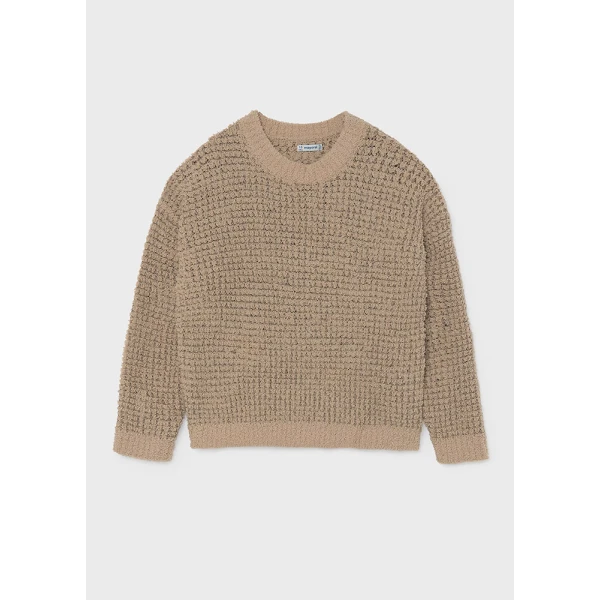 MAYORAL SHINY JERSEY GREY BROWN 