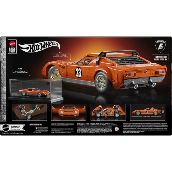 HOT WHEELS PREMIUM SERIES CAR LAMBORGHINI 71 MIURA P400 SV
