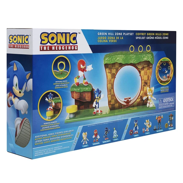 SONIC THE HEDGEHOG - ΣΕΤ ΠΑΙΧΝΙΔΙΟΥ ΠΙΣΤΑ GREEN HILL