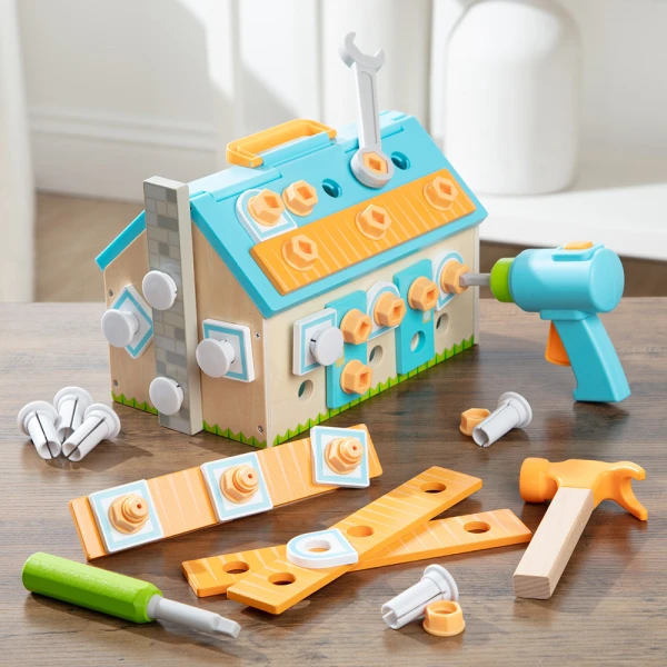 MELISSA & DOUG ΕΡΓΑΛΕΙΟΘΗΚΗ ΦΤΙΑΞΕ ΕΝΑ ΣΠΙΤΙ