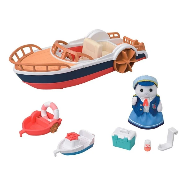 THE SYLVANIAN FAMILIES SEAL SAILORS LEISURE BOAT