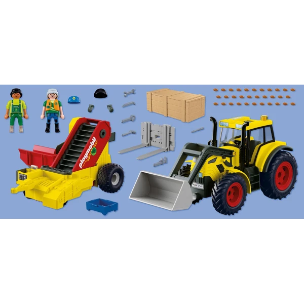 PLAYMOBIL COUNTRY ΜΕΓΑΛΟ ΤΡΑΚΤΕΡ ΜΕ ΠΑΤΑΤΟΕΞΑΓΩΓΕΑ