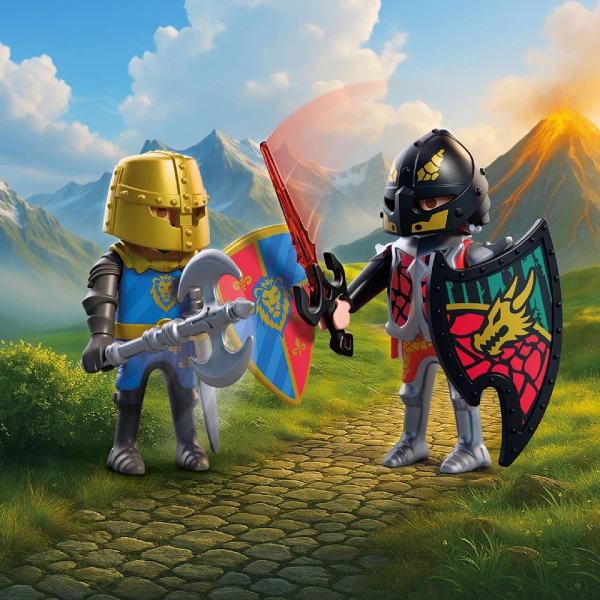 PLAYMOBIL DUO PACK ΙΠΠΟΤΕΣ ΣΕ ΜΟΝΟΜΑΧΙΑ
