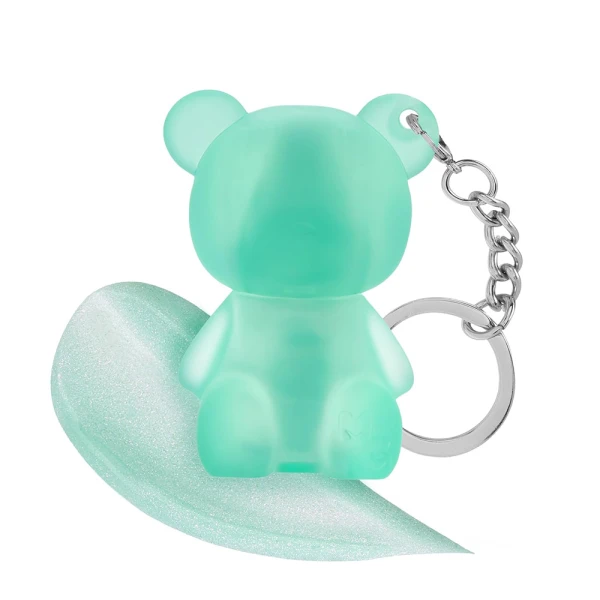 MINI GLAM COSMETIC BEAR SHIMMER LOTION – TEAL