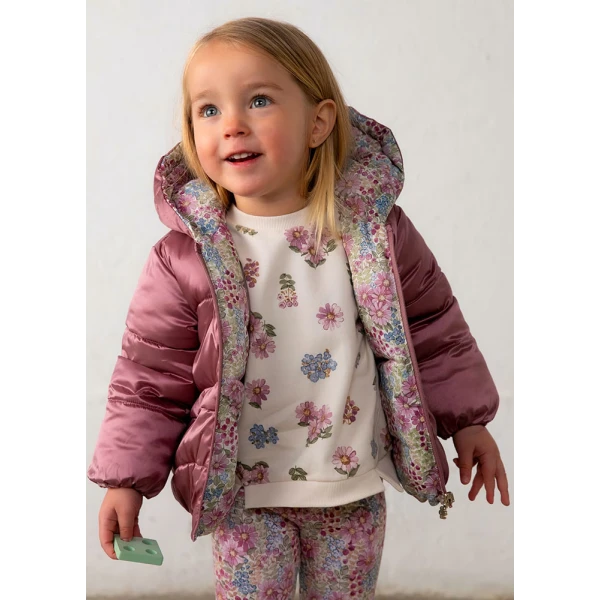 MAYORAL JACKET REVERSIBLE VIOLET