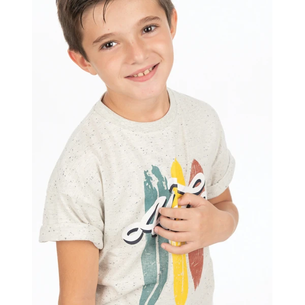 ENERGIERS BOY BLOUSE ECRU
