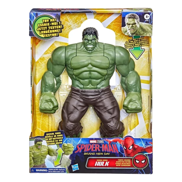 MARVEL SPIDER-MAN BRAND NEW DAY ΦΙΓΟΥΡΑ SAVAGE SMASH HULK