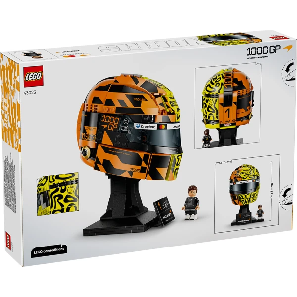 LEGO® EDITIONS VEHICLES McLAREN MASTERCARD F1 TEAM LANDO NORRIS HELMET