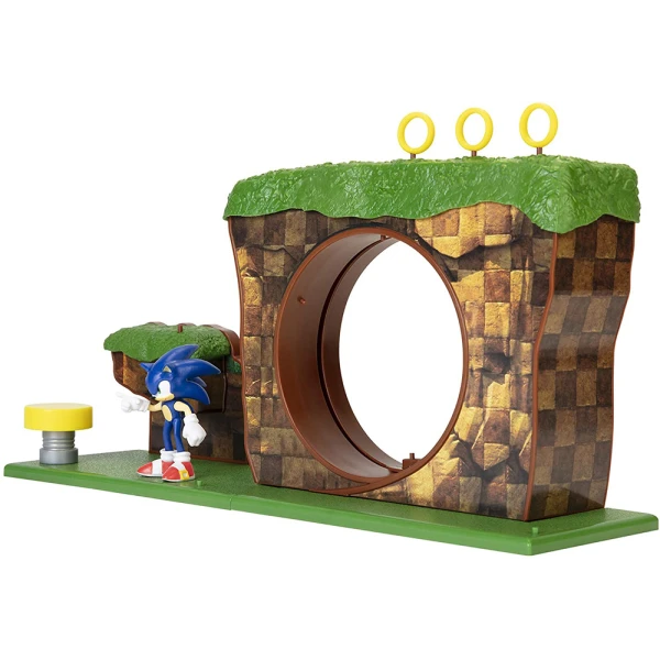 SONIC THE HEDGEHOG - ΣΕΤ ΠΑΙΧΝΙΔΙΟΥ ΠΙΣΤΑ GREEN HILL