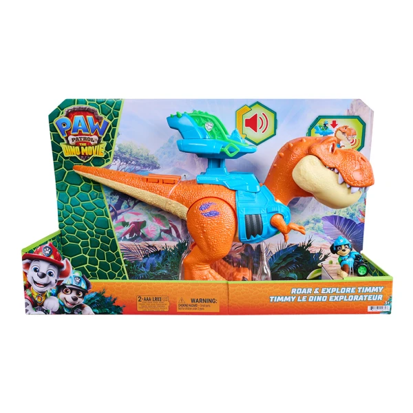 PAW PATROL DINO MOVIE ΣΕΤ ΠΑΙΧΝΙΔΙΟΥ REX ΚΑΙ TIMMY