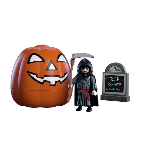PLAYMOBIL HALLOWEEN ΧΑΡΟΣ ΜΕ ΔΡΕΠΑΝΙ