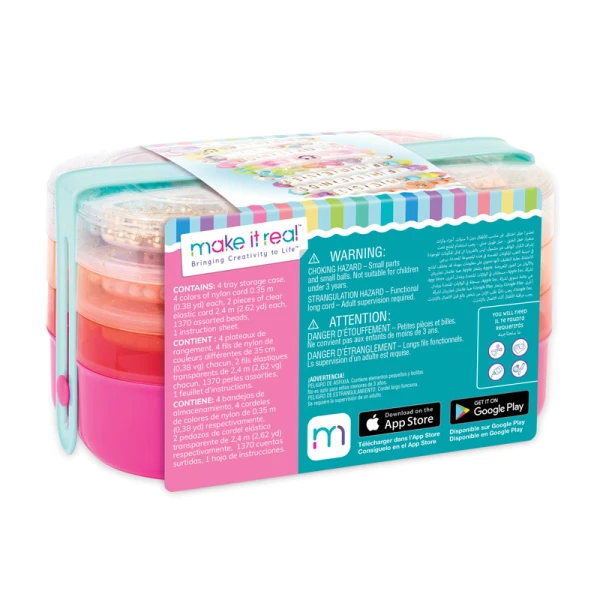 MAKE IT REAL BEADS 2 GO DIY JEWERLY SET