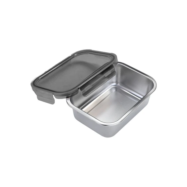 ESTIA HOME ARTS STAINLESS STEEL LUNCH BOX 1200ML WITH PLASTIC LID