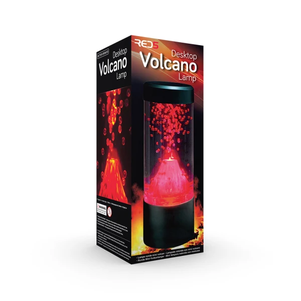 RED5 MINI VOLCANO ROUND LAMP ΔΙΑΚΟΣΜΗΤΙΚΟ ΦΩΤΙΣΤΙΚΟ LED