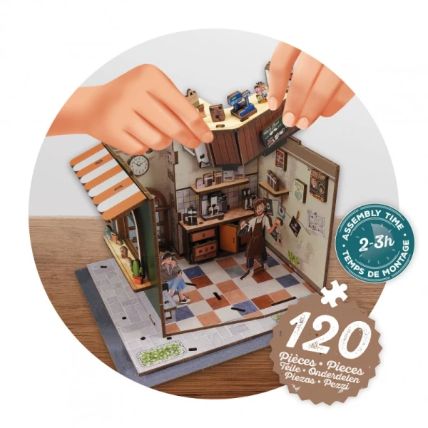 CAFE DIORAMA 3D ΚΑΤΑΣΚΕΥΗ