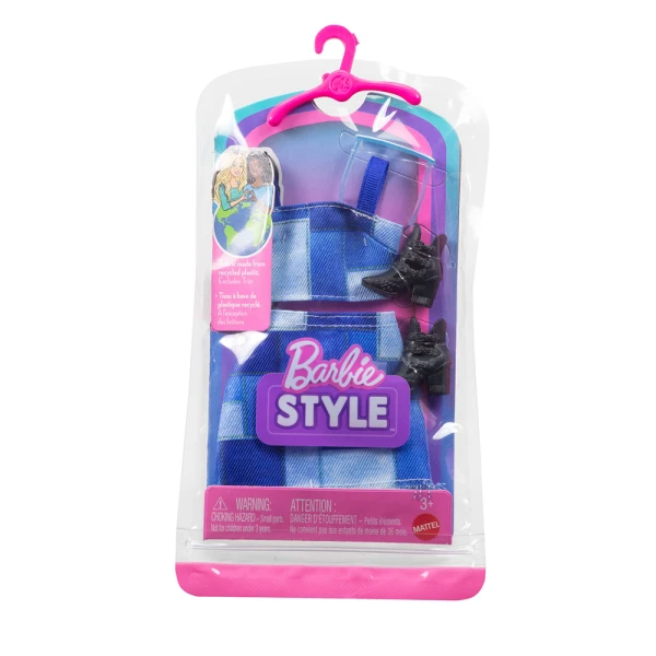 BARBIE STYLE ΣΕΤ DENIM ΜΠΛΕ
