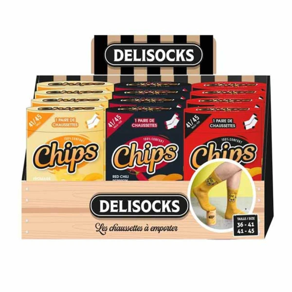 DELISOCKS ΚΑΛΤΣΕΣ ΠΑΤΑΤΑΚΙΑ - 3 ΣΧΕΔΙΑ