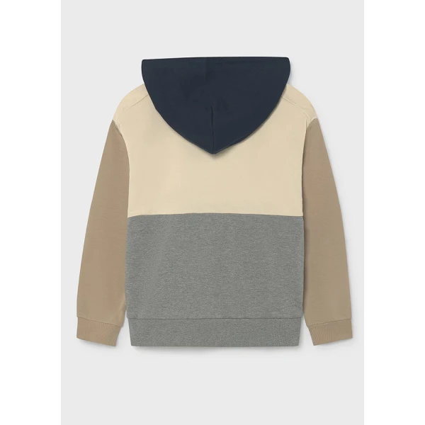 MAYORAL FLEECE BLOCKING HOOD  DARK GREY