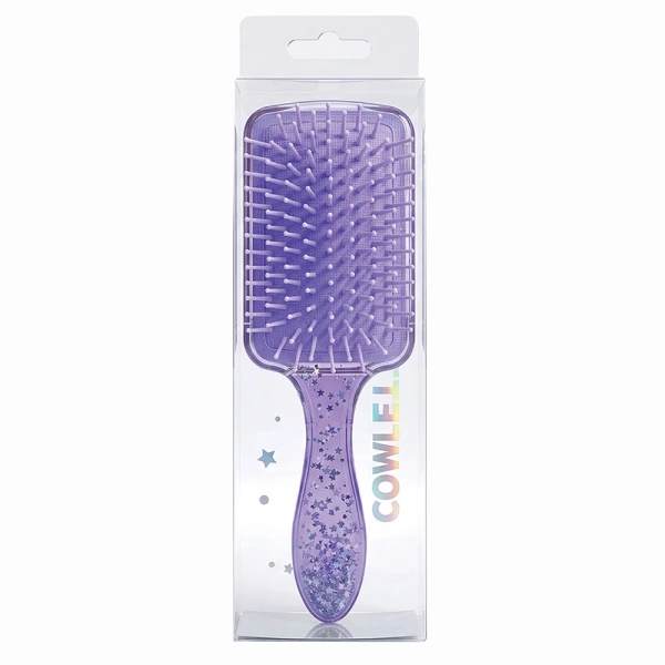 HAPPIHOBBI HAIR BRUSH CONFETTI SPARKLE LOVE - 3 COLOURS