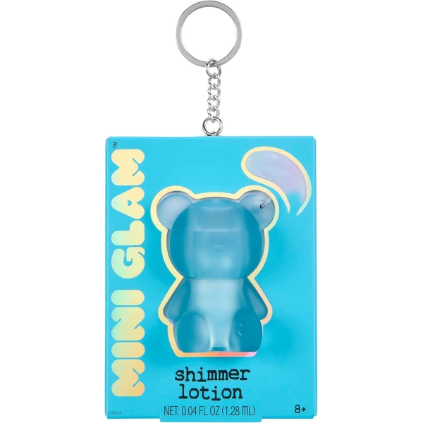 MINI GLAM COSMETIC BEAR SHIMMER LOTION – BLUE